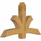 Ekena Millwork Davenport Rough Sawn Timber Gable Bracket, Western Red Cedar, 60"W x 38"H x 6"D x 6"F, 15/12 Pitch GBW060X38X0606DAV00RWR - alternate 3